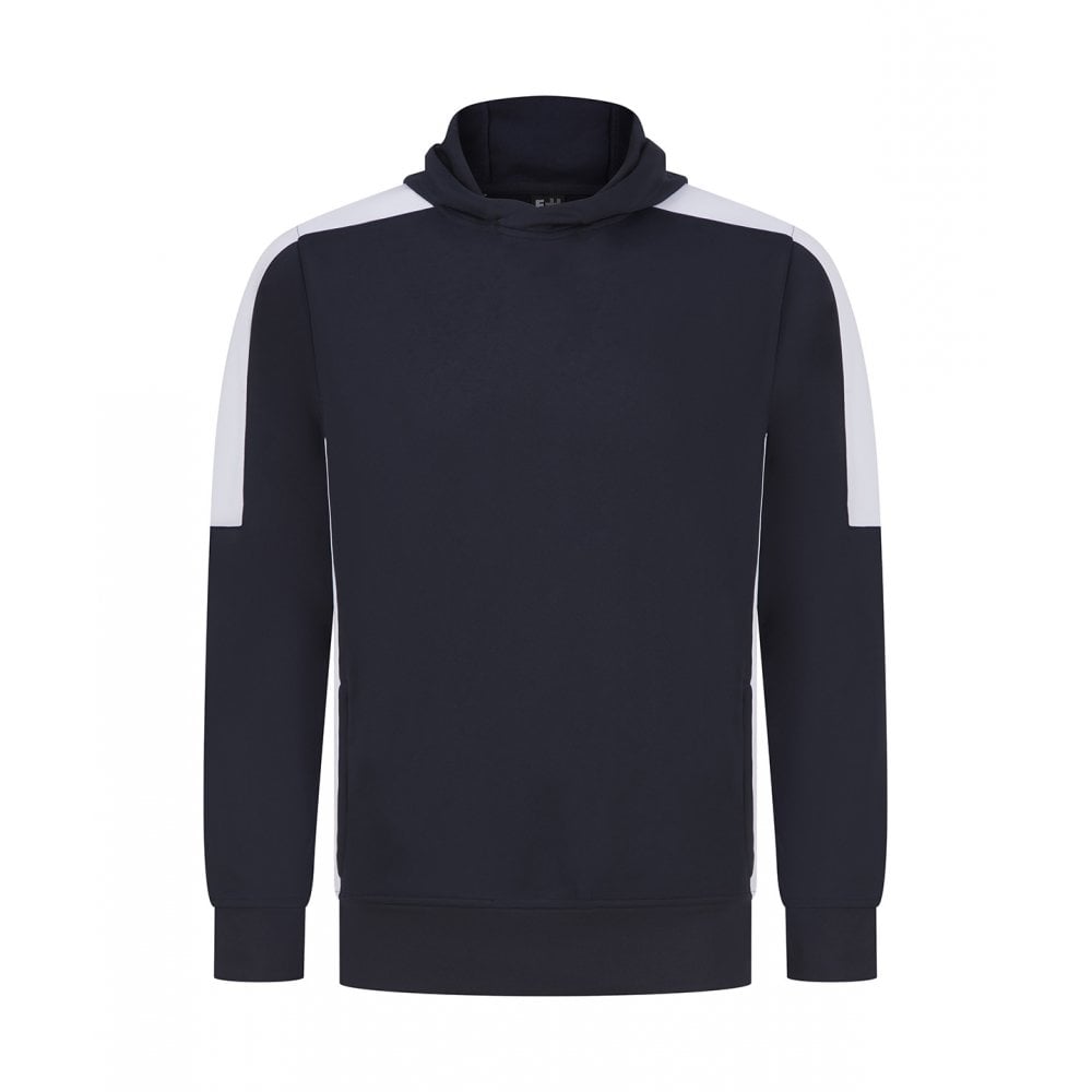 Finden & Hales Unisex Team Hoodie, Navy/White, Custom Print