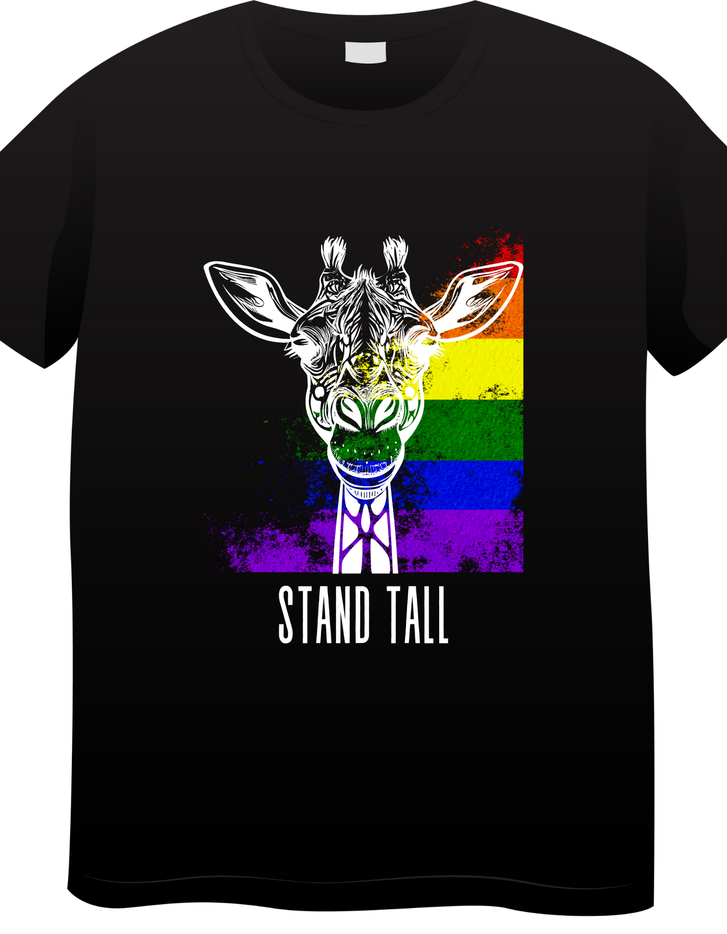 Stand Tall Proud Giraffe T-Shirt