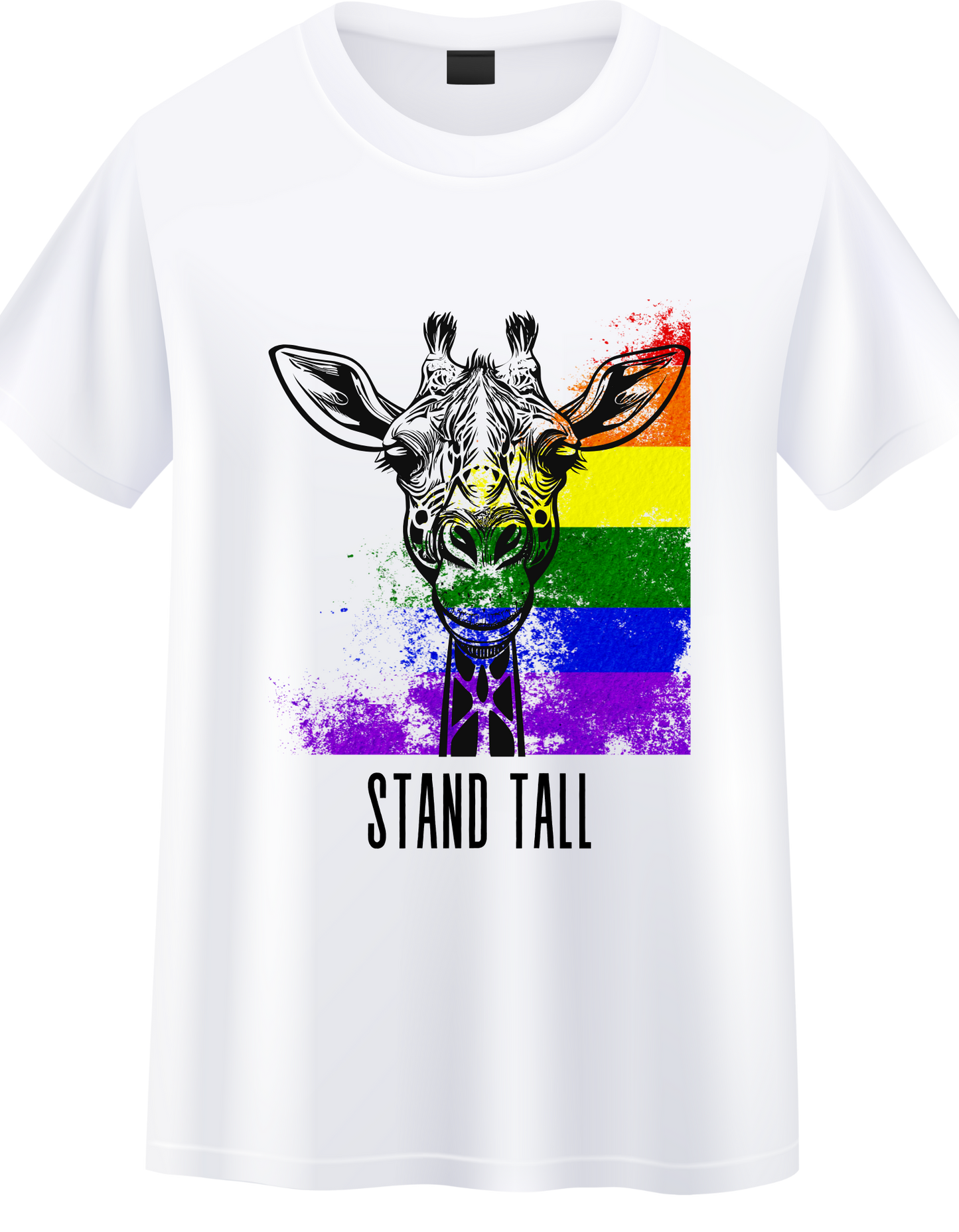 Stand Tall Proud Giraffe T-Shirt