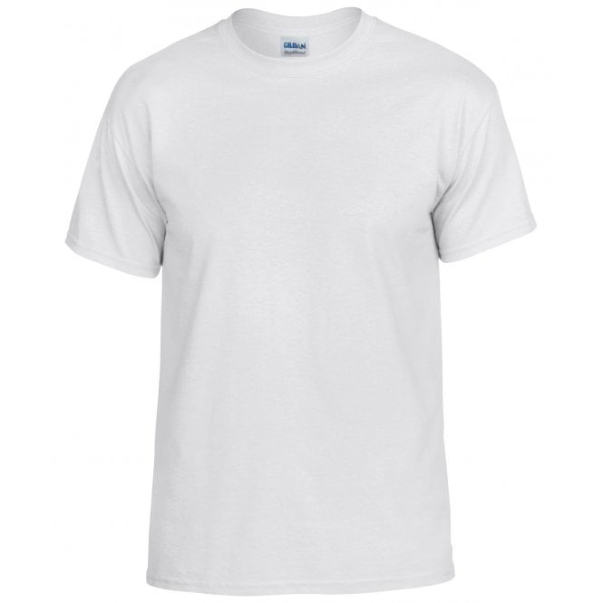 Gildan DryBlend t-shirt, white, for custom printing