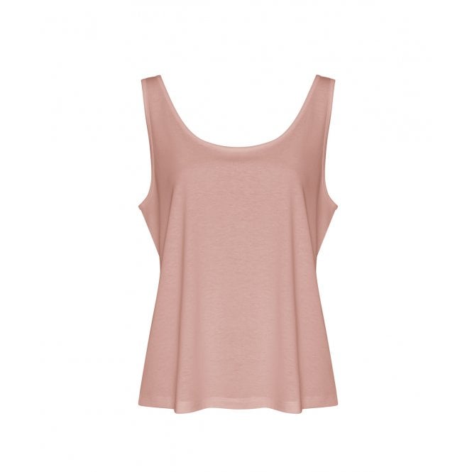 AWDis ladies tank top dusty pink custom print