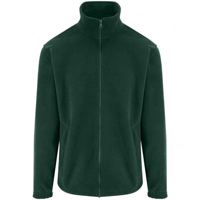 Pro RTX fleece jacket, bottle green custom printed workwear